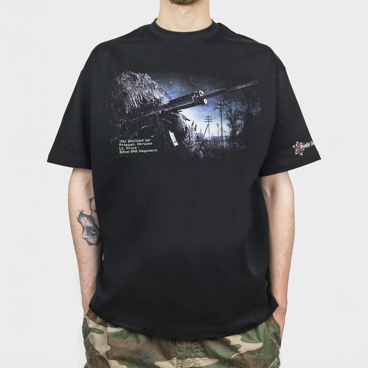 'ALL GHILLIED UP' TEE