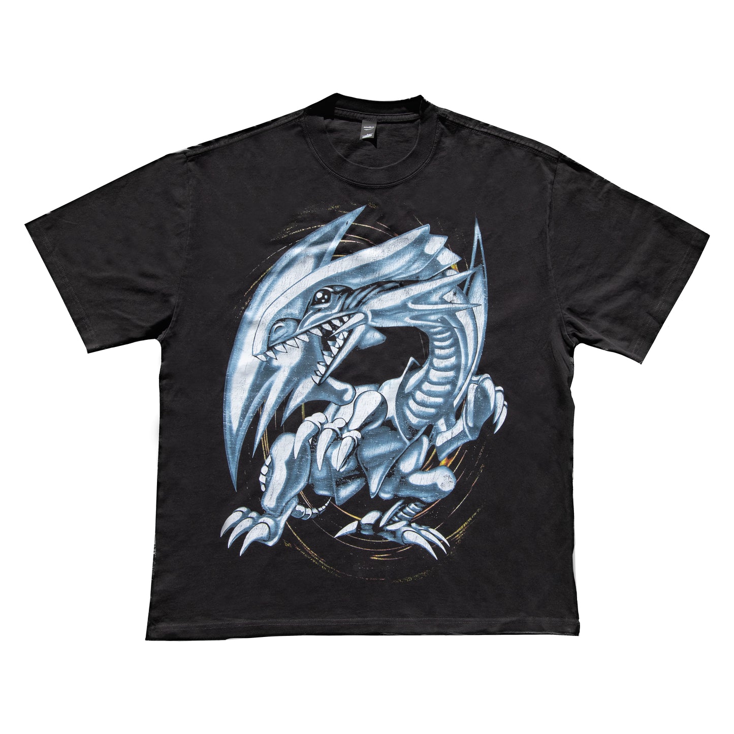 VINTAGE BLUE EYES WHITE DRAGON T-SHIRT